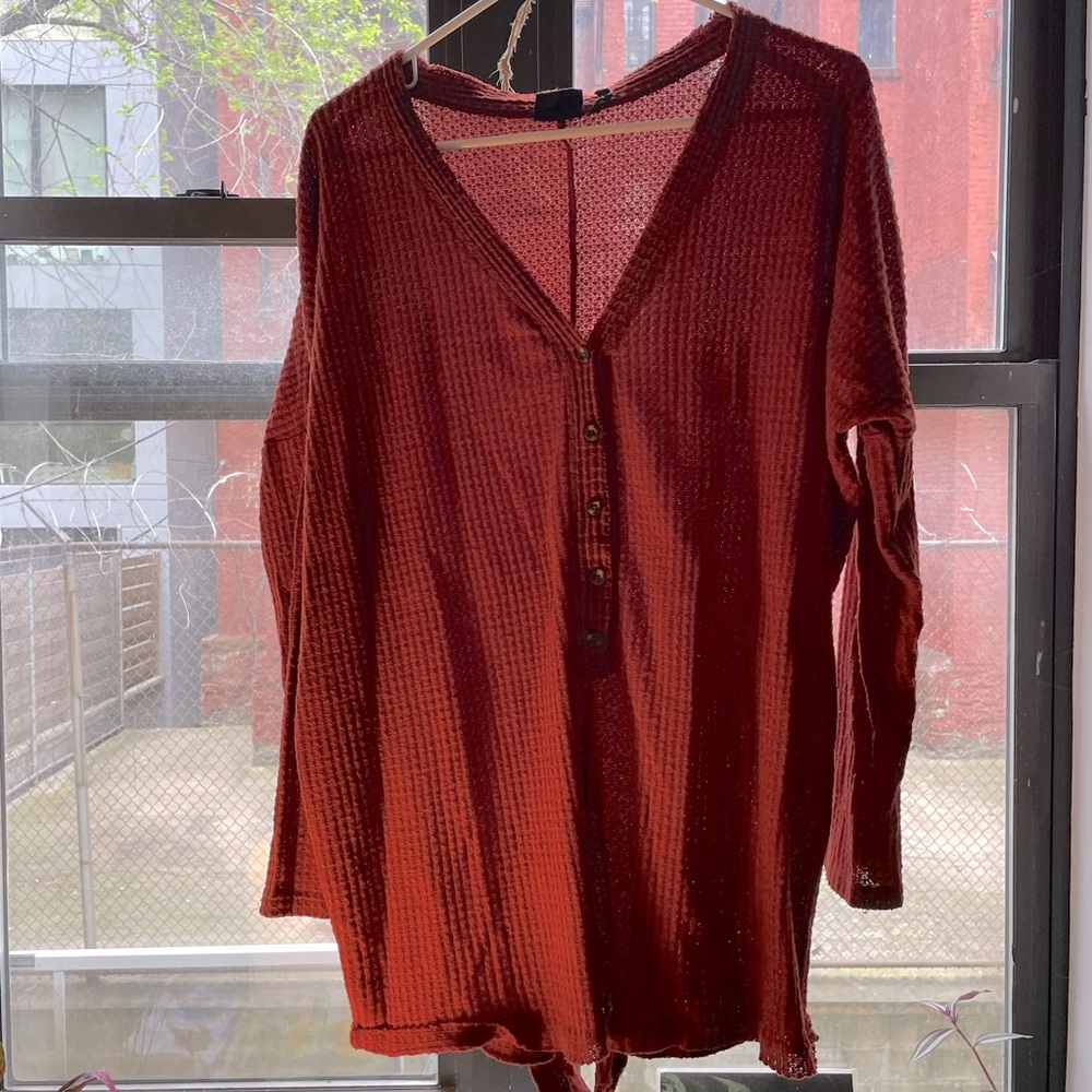 Out From Under Waffle Knit Romper